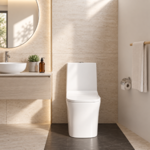 Toby Series One Piece Commode - BL-003
