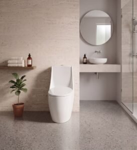 Maya Series One Piece Commode - BL-002
